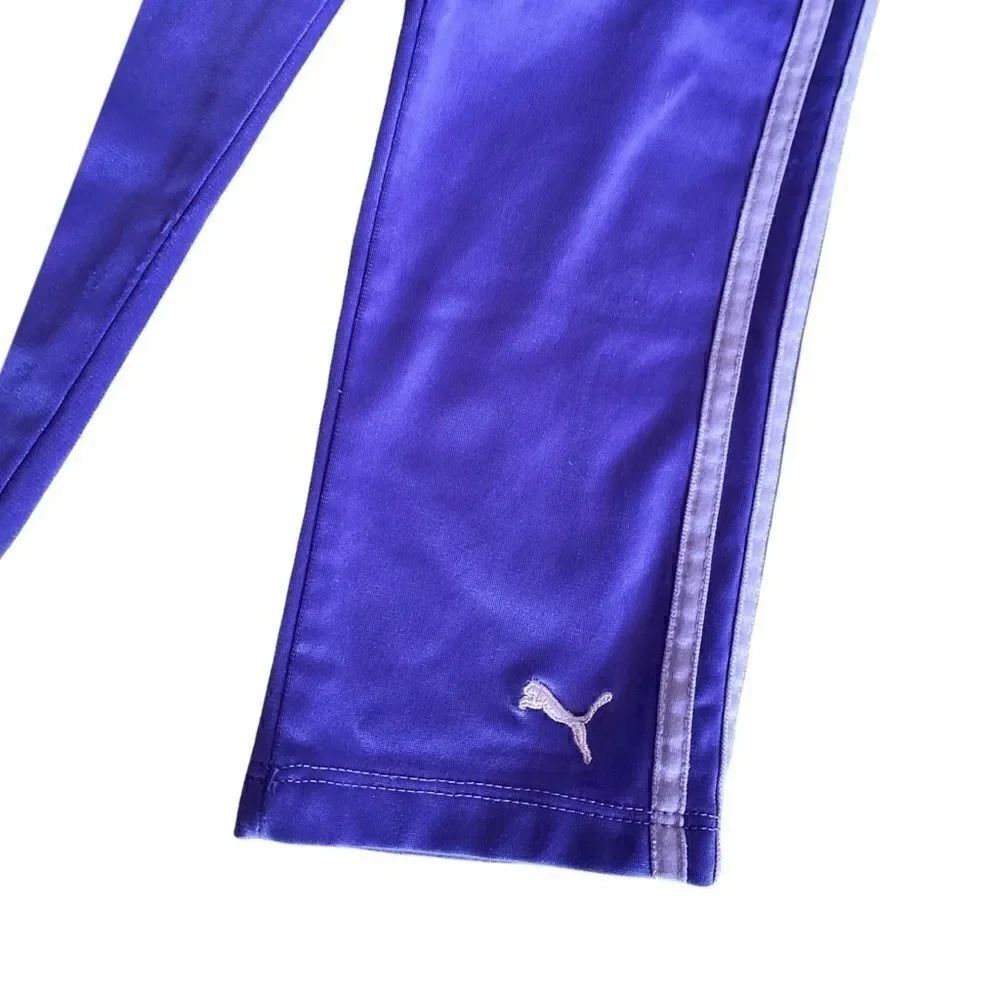 Puma Purple Zip Track Warm Up Suit 24 Months - Picture 2 of 5